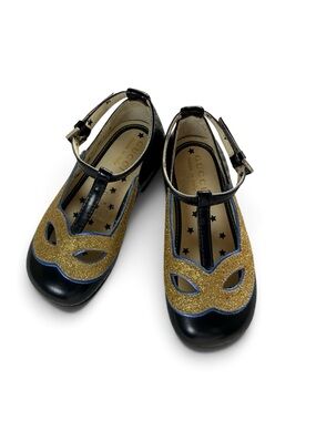Gucci Kids Glitter Mary Jane Shoes - New - no box.